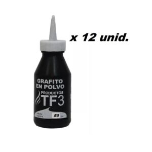 12 Pomos Grafito En Polvo Lubricante Cerrajeria Plagasonix