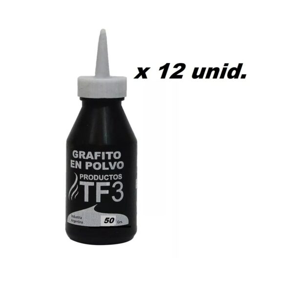 12 Pomos Grafito En Polvo Lubricante Cerrajeria Plagasonix