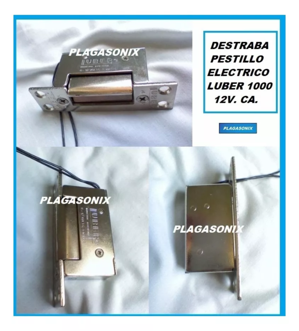 Destrabapestillo Electrico Luber 1000 12v.ca Para Cerradura - Image 5