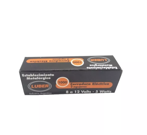Destrabapestillo Electrico Luber 1000 12v.ca Para Cerradura - Image 8
