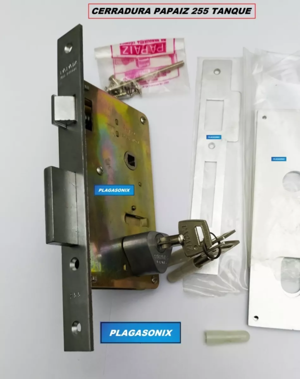 Cerradura Alta Seguridad Papaiz 255 Tetra - Image 4