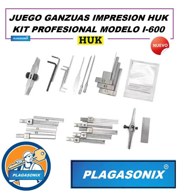 KIT GANZUAS DE IMPRESION PARA SISTEMAS MULTIPUNTO HUK I-600 - Image 3