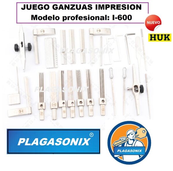 KIT GANZUAS DE IMPRESION PARA SISTEMAS MULTIPUNTO HUK I-600 - Image 4