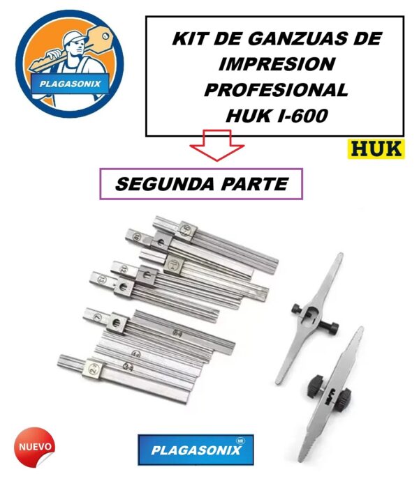 KIT GANZUAS DE IMPRESION PARA SISTEMAS MULTIPUNTO HUK I-600 - Image 5