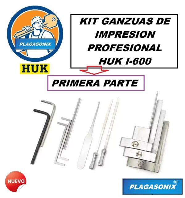KIT GANZUAS DE IMPRESION PARA SISTEMAS MULTIPUNTO HUK I-600 - Image 7