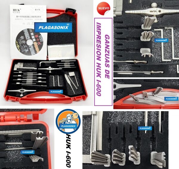 KIT GANZUAS DE IMPRESION PARA SISTEMAS MULTIPUNTO HUK I-600 - Image 6