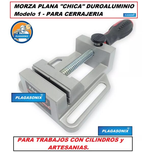 Morza plana "CHICA" DURO-ALUMINIO Modelo: 1 PARA CERRAJERIA