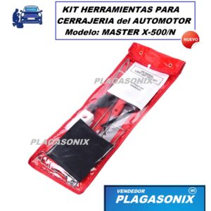 Kit de herramientas cerrajería del automotor MASTER X-500/N