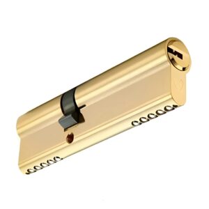 Cilindro Europerfil 100mm 37.5/62.5 Asimetrico Leva Dorado