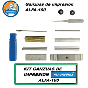 GANZUA DE IMPRESIÓN MULTIPUNTO ALFA-100 CERRAJERIA PROFESIONAL